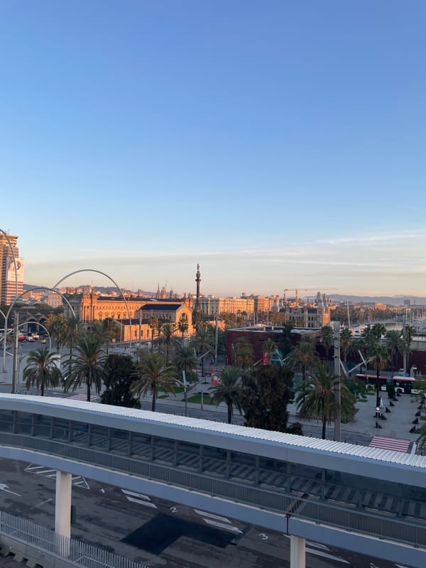 Escales à Barcelone 🇫🇷 → 🇪🇸 →🇲🇦